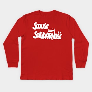 Scouse Solidarity Kids Long Sleeve T-Shirt